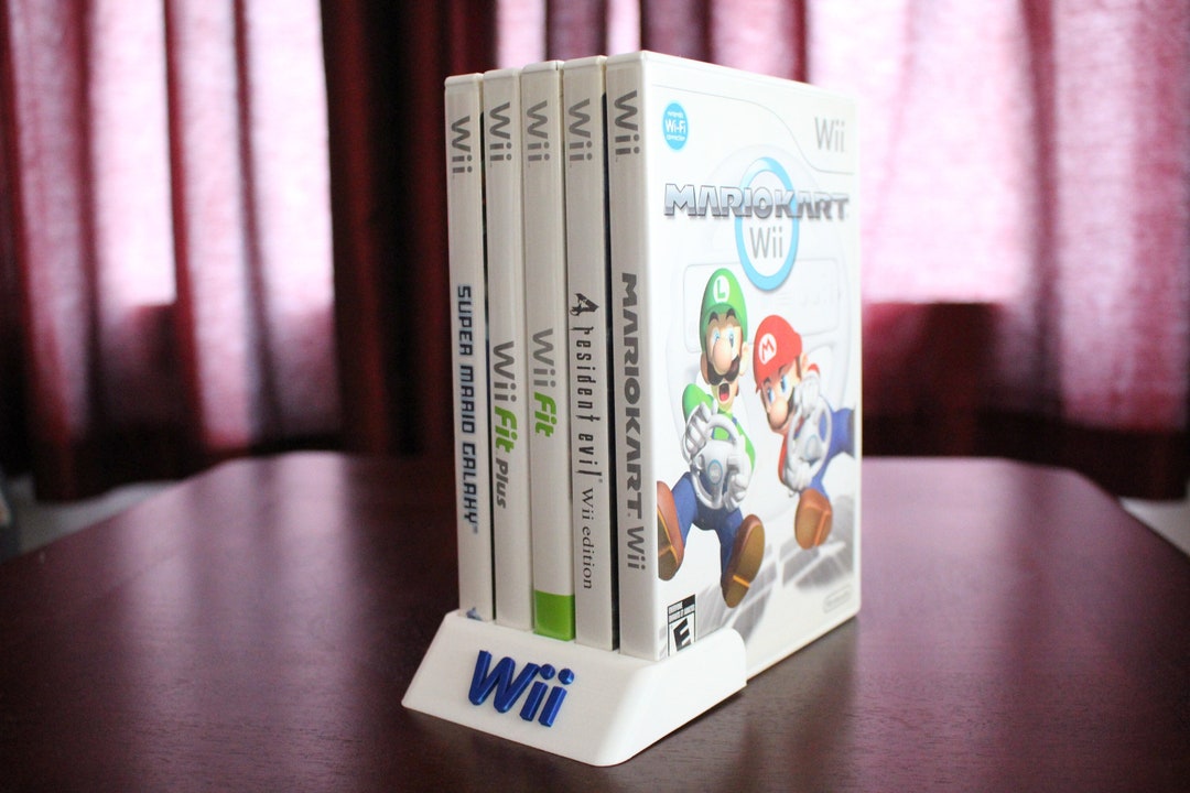 Wii Game Case Display Stand Etsy