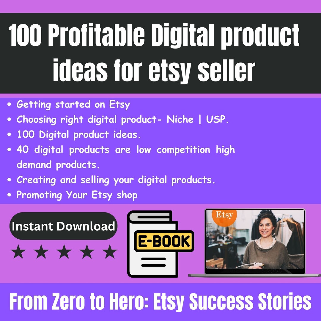 Bestselling Digital Products Top 100 Ideas for Etsy Sellers Ordelo 100 Digital Product Ideas