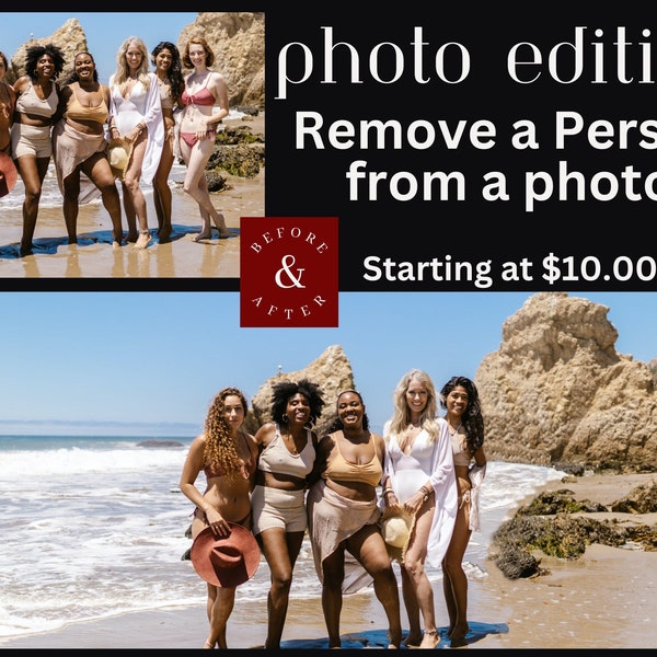 Digital Photo Editing Services | Remove a Person from Photo | Photoshop Services | Quick Turnaround