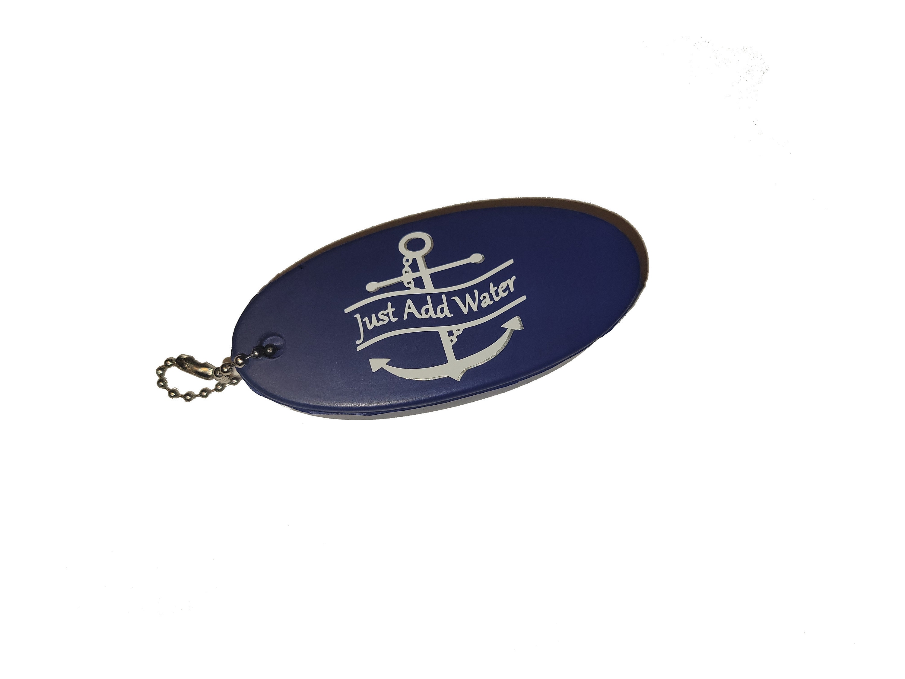Floating Keychain with Custom Boat Name Decal Etsy
