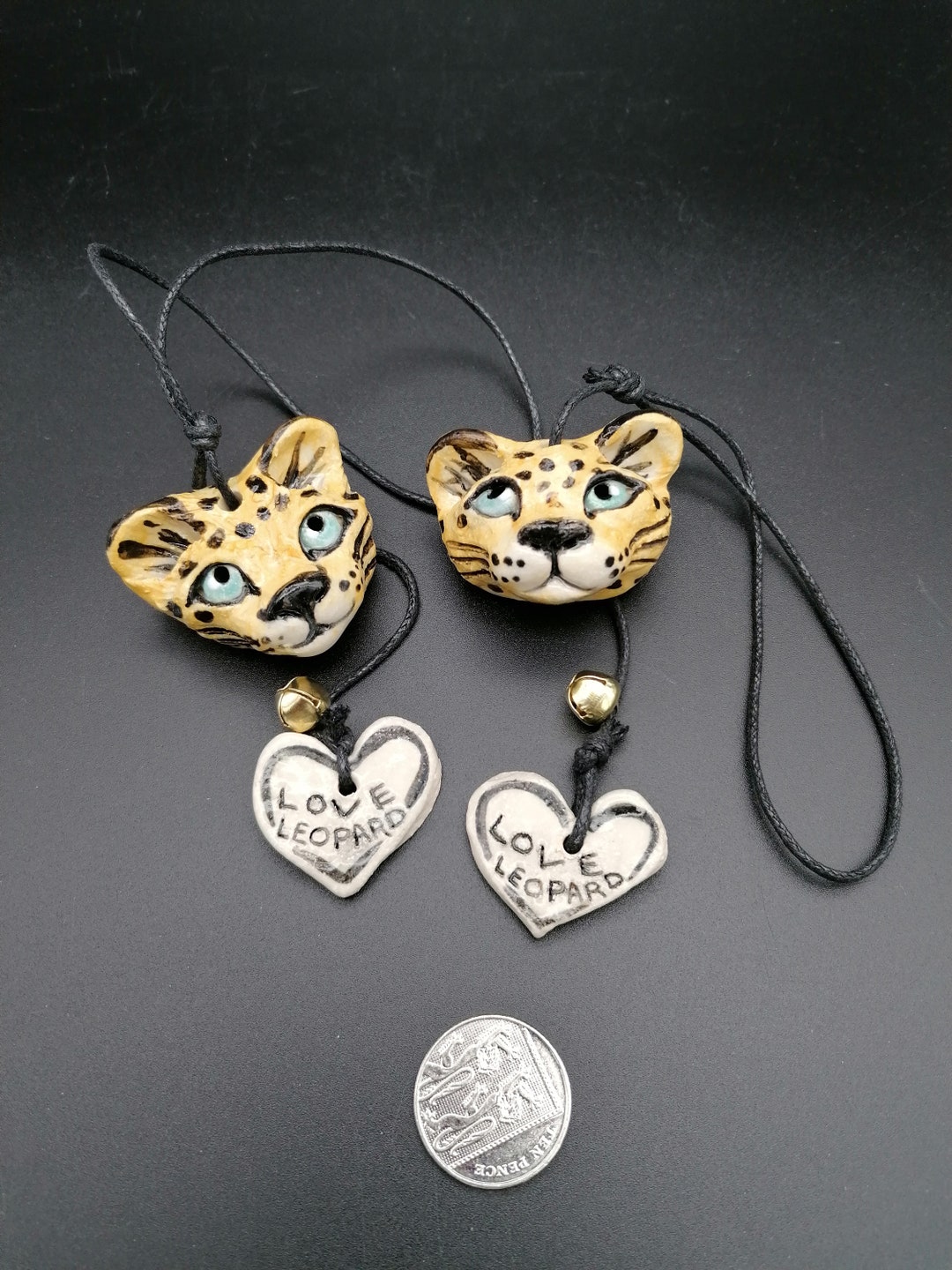 Charms mini léopard en céramique Etsy France