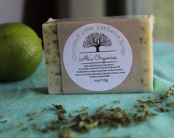 Coconut Lime Verbena Soap