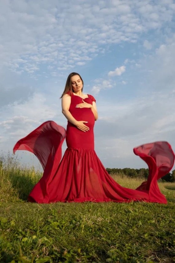 Bree Gown | Maternity gowns, Gowns, Skirt fashion