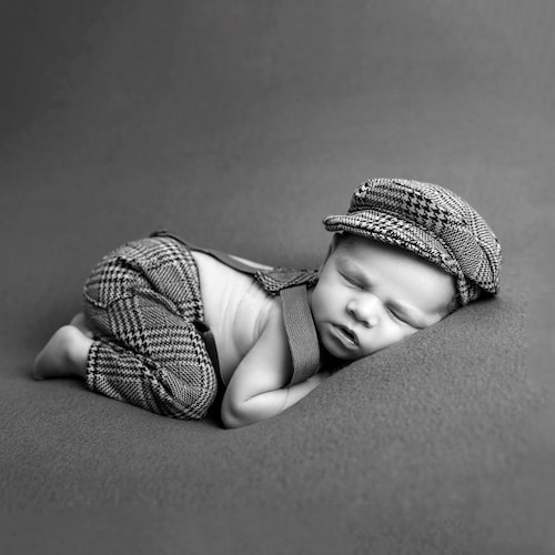 Newborn Boy Photography Outfit Photo Shoot New Baby Picture Etsy