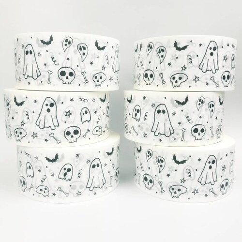 Christmas Trees Packaging Tape Self Adhesive 50m Long Etsy UK