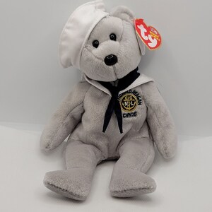 TY Beanie Babies RONNIE USS Ronald Reagan Plushie Etsy