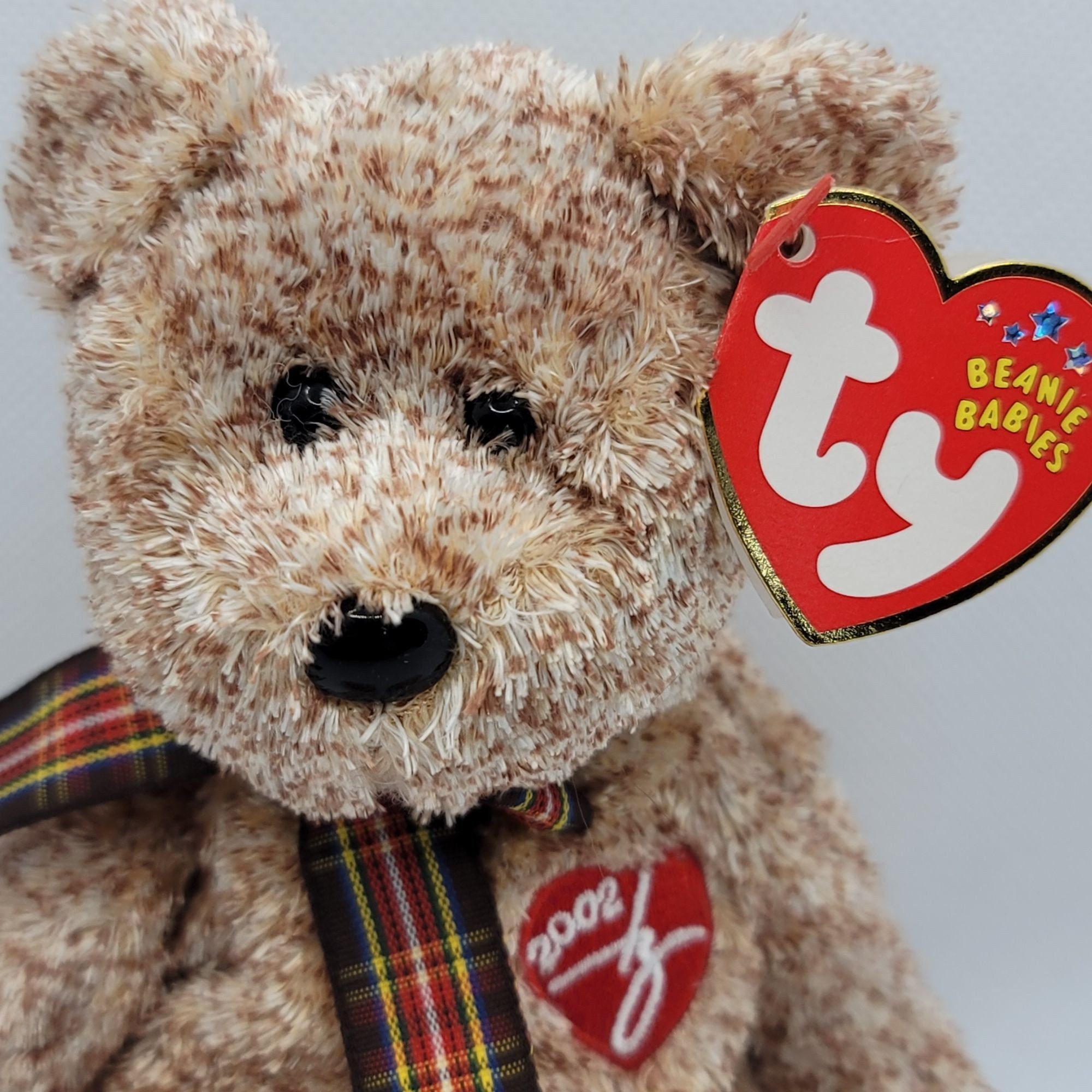 TY ビーニーベイビーズ 2002 シグネチャーベア ぬいぐるみ