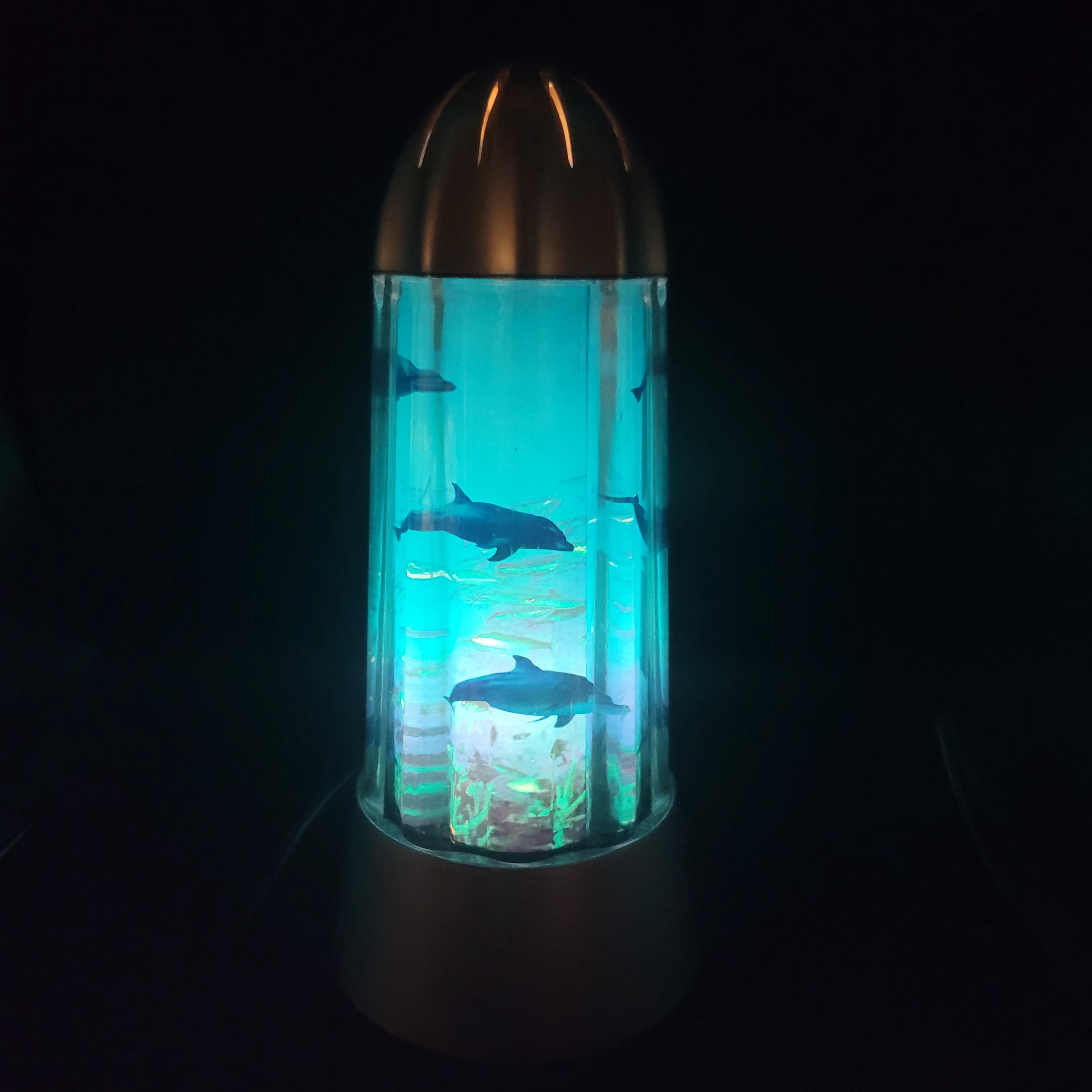 Vintage Tanaka Dolphin Aquarian Fish Silver 14