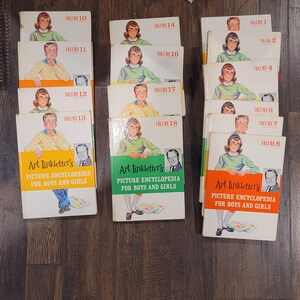 Art Linkletters - Enciclopedia ilustrada para niños y niñas, volumen 1960