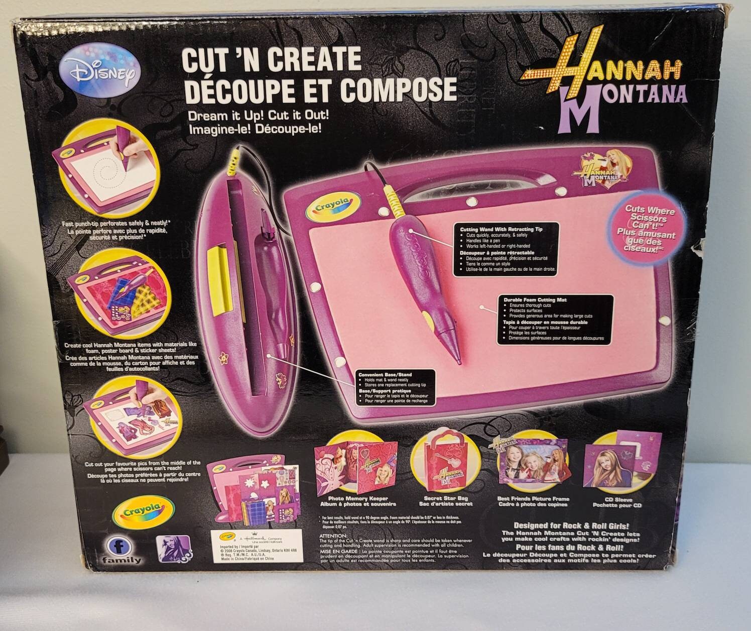 Hannah Montana Cut and Create Arts Craft Toy Etsy Australia