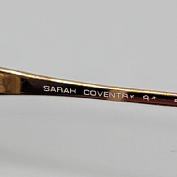 Vtg Sarah Coventry Sunnies Sarah Coventry Sunglasses Vintage Black White Oversized | eBay main image 4