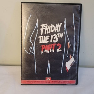 Friday the 13th Part 2 (DVD, 1981) Warrington Gillette - Etsy