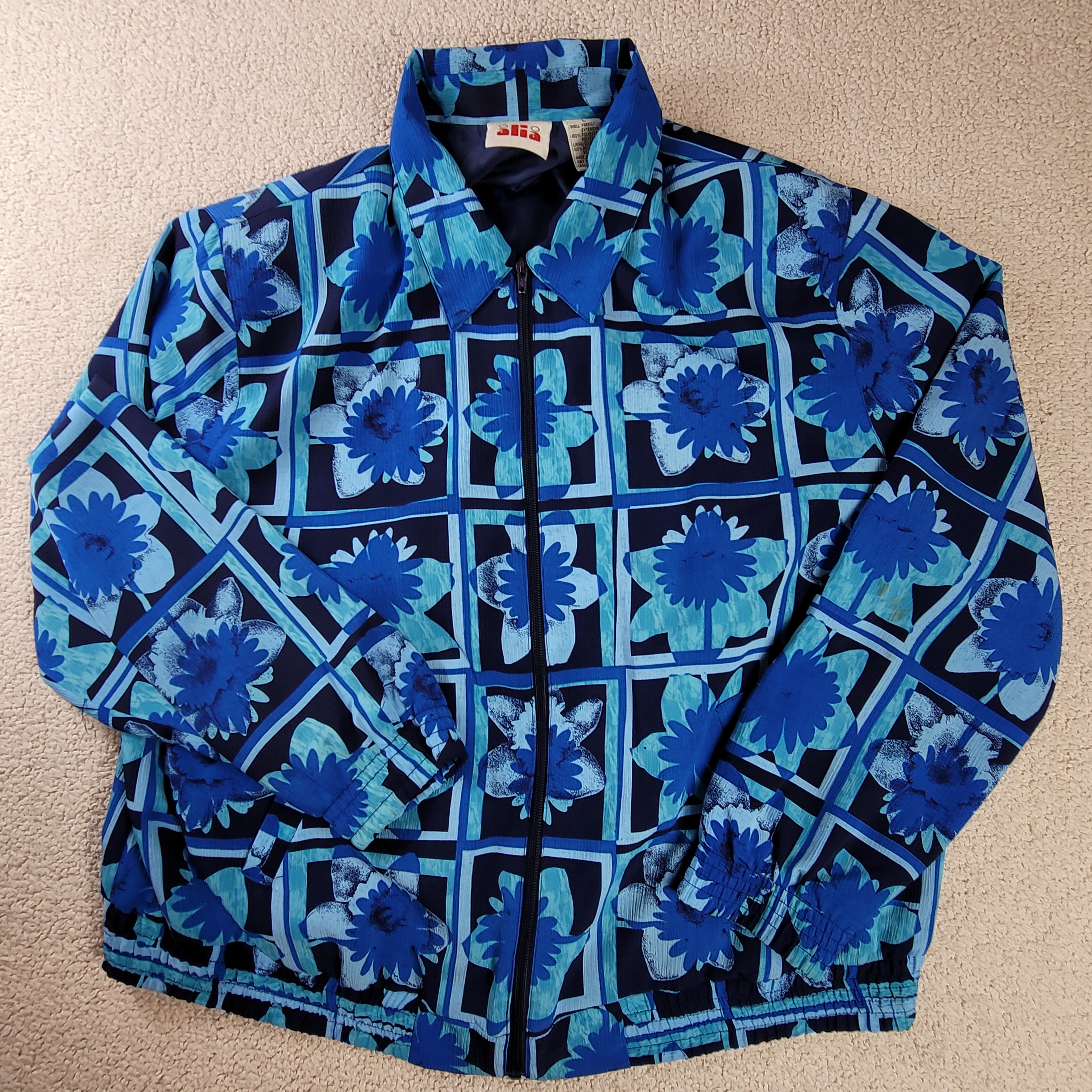 Vintage Floral Wind Jacket