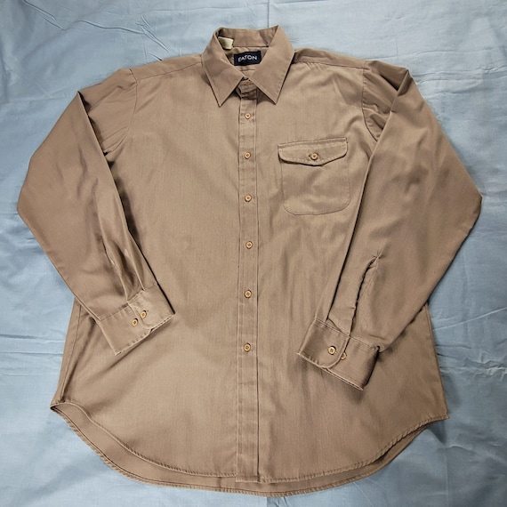 eaton dress shirt Eton - White Blue Button Dress Shirt