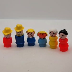 Vintage Fisher Price Character Toys