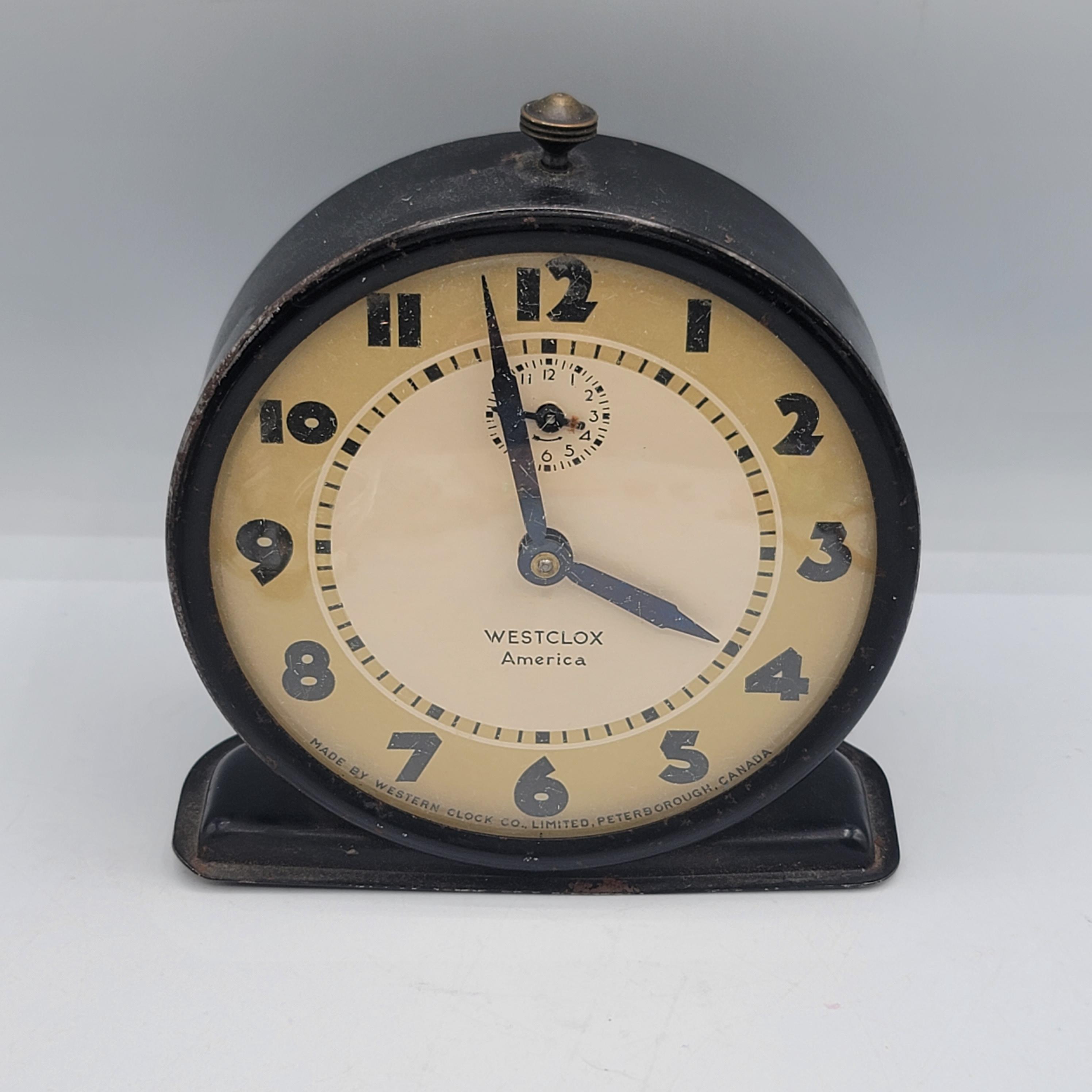 Westclox America Mechanical Wind-up Alarm Clock Works - Etsy