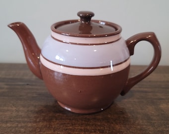 Teiera singola mini vintage in gres