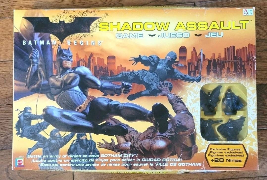 Mattel batman Begins Gotham City Glider and Shadow - Etsy UK
