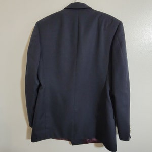 Blazer Vintage Lord & Taylor En Laine - Taille 6P Bleu Marine - Boutons Dorés - Double Boutonnage