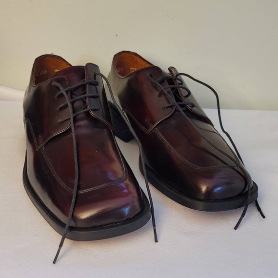 1980s Men's Alpina Oxford Shoes | Vintage Lace Up Lea… - Gem