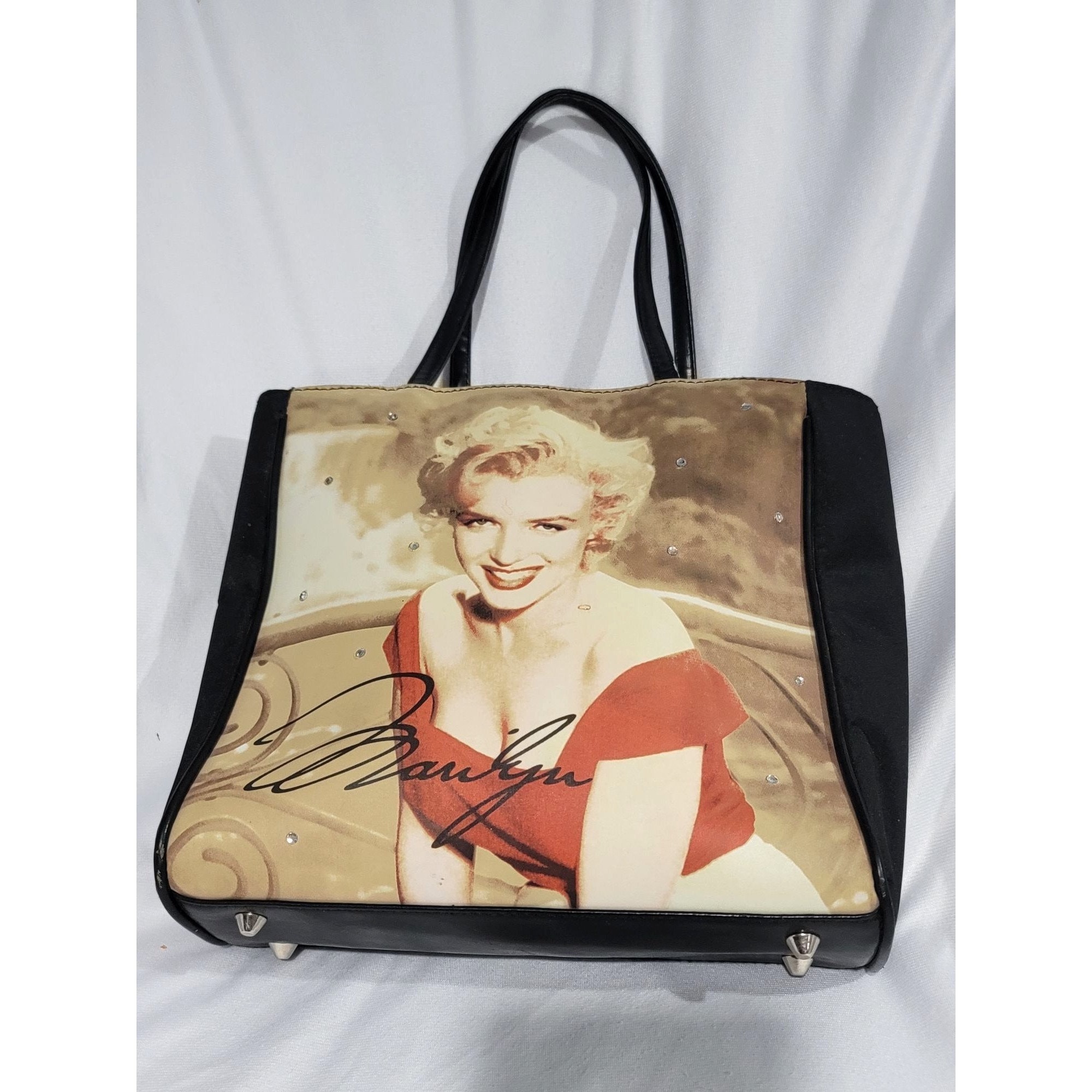 Marilyn Monroe, Bags, Brand New Marilyn Monroe Clutch Purse With Gold  Chain