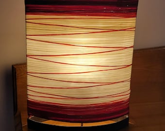 Lampada d'accento vintage con corde