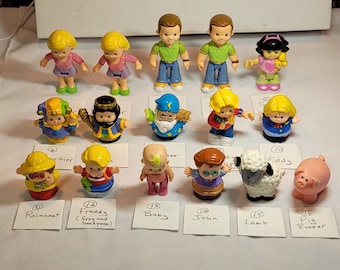 Vintage Fisher Price Little People Pretend Toy
