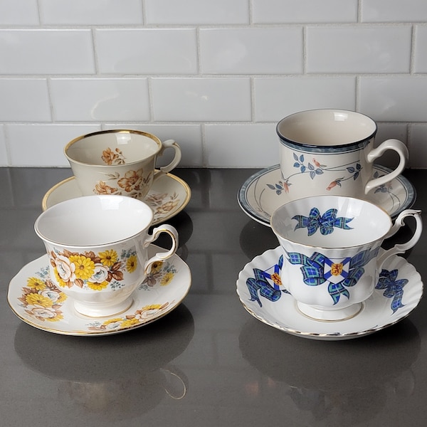 Vintage Tea cups and Saucers