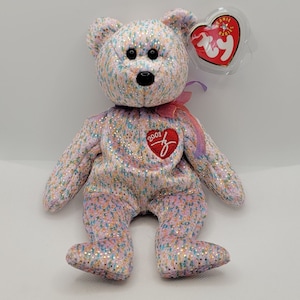 Retired TY Beanie Babies 2001 Signature Bear