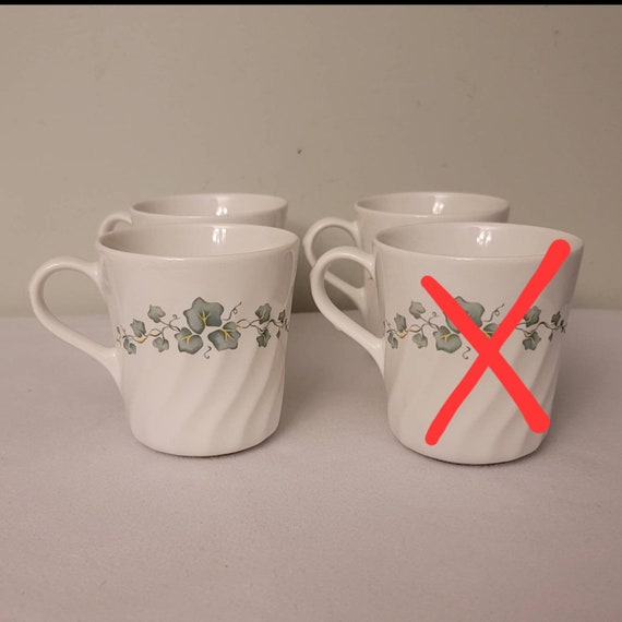 コーニング マグカップ（2個） コーニング ミルクグラス カラー
