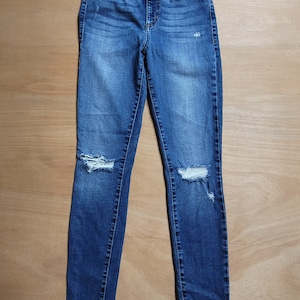 Guess Jeans logo  Womens Size 26 Skinny Slim fit Stretch 90s y2k