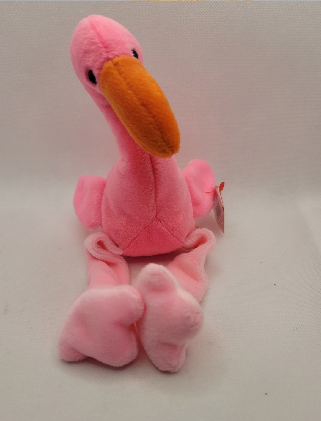 TY Beanie Babies Pinky Flamingo Bird Etsy