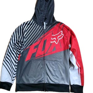 Vintage Fox Racing Hoodie - Etsy