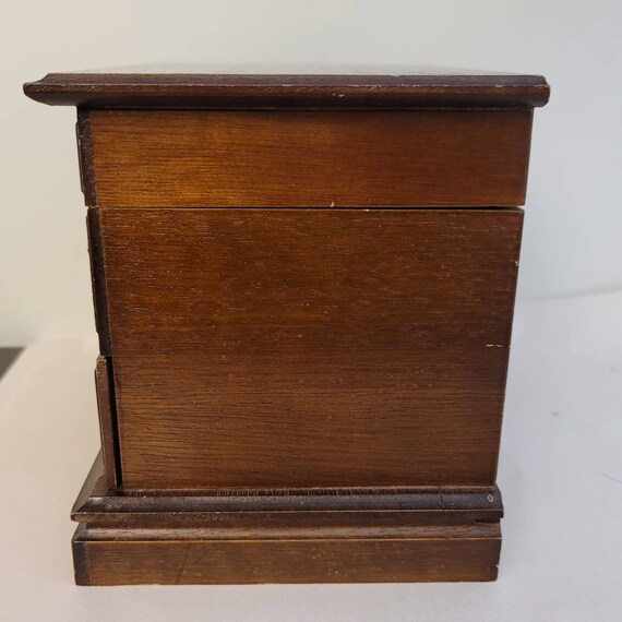 Vintage Wood Jewelry Box Music Box Royal Sealy Box Ja… Gem