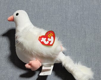 Peluche Ty Beanie Baby Serenity la paloma 2002
