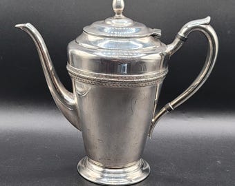 シルバープレート 脚付きティー ティーポット サーバー セット