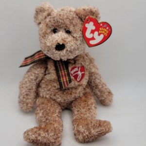 TY Beanie Babies 2002 Signature Bear Plushie