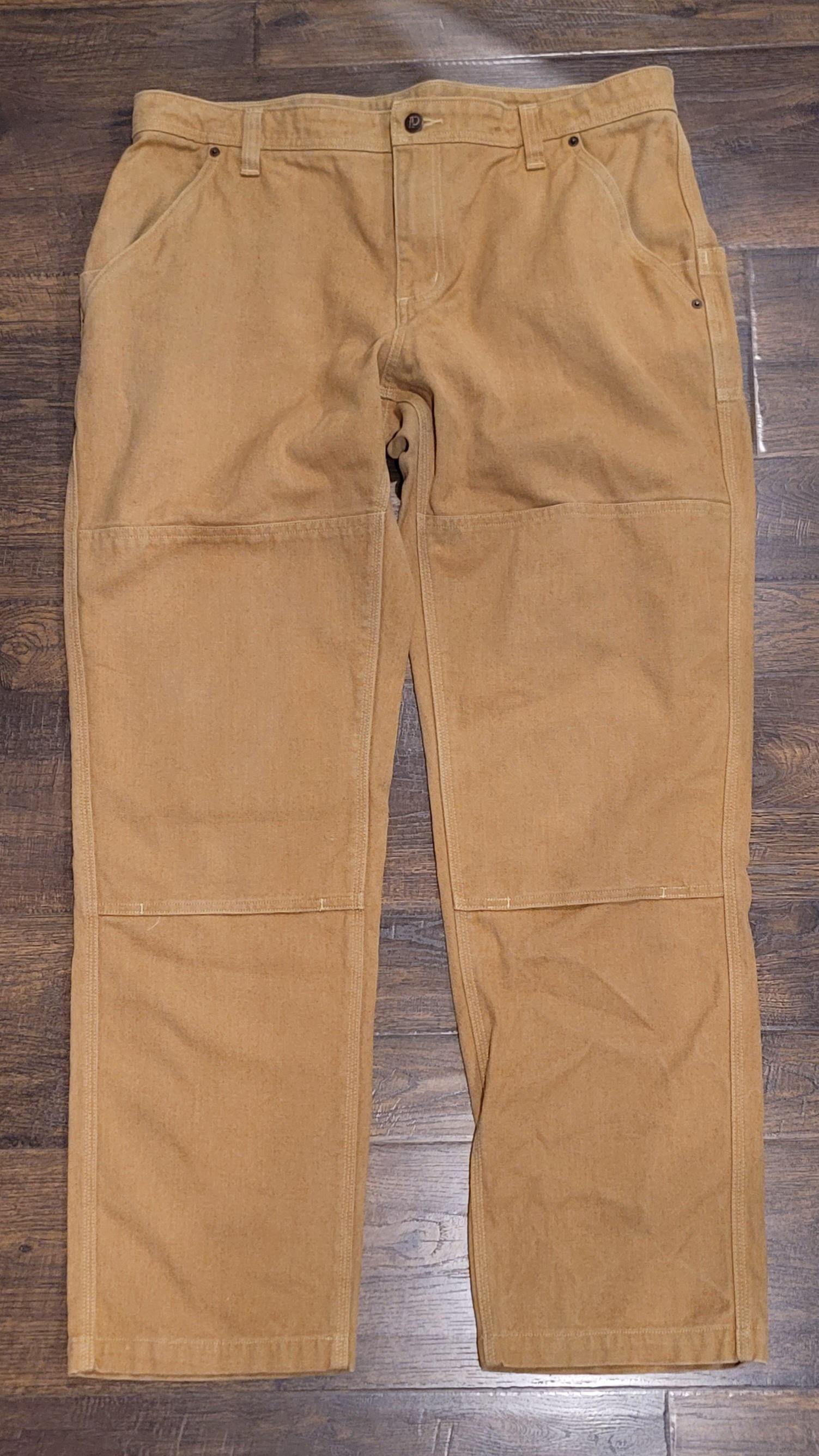 Patagonia Buckle Back Double Knee Pants Women's Sz 18 Tan - Etsy