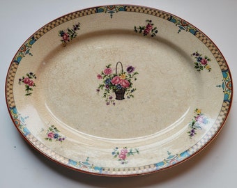 Vintage Wedgewood Imperial Porcelain Hempton Serving Oval Tray
