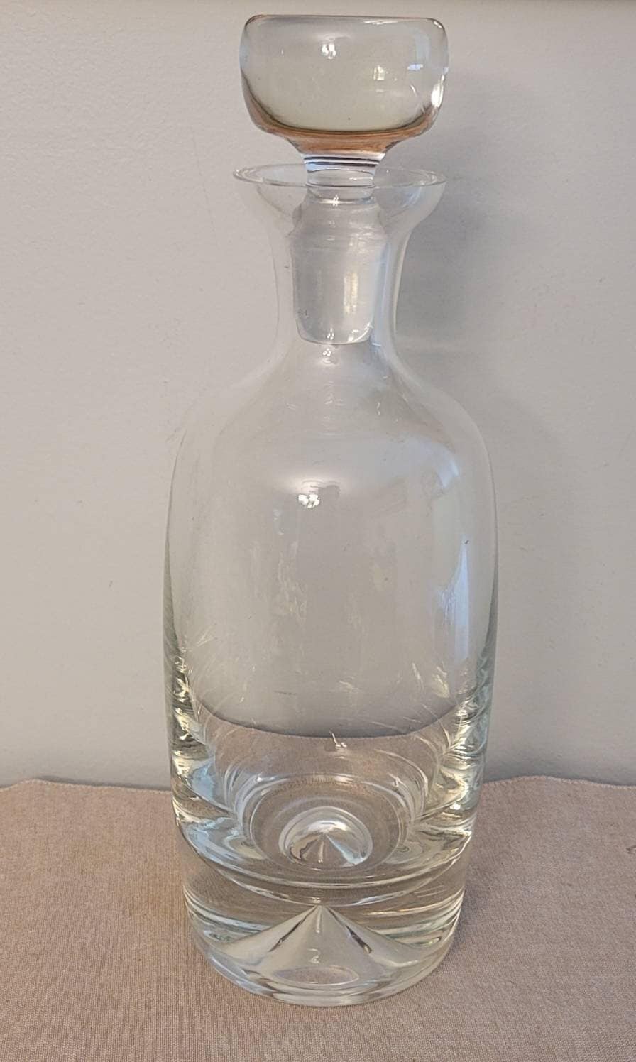 Mcm Glass Decanter - Etsy Canada