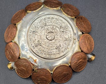 ヴィンテージ メキシコ コイン灰皿 ハンドメイド メタル - Etsy 日本