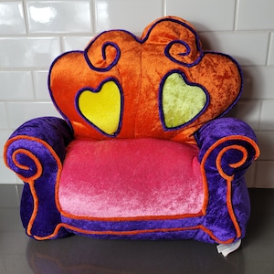 Rare Funky Girl Bean bag Couch Doll Furniture Toy