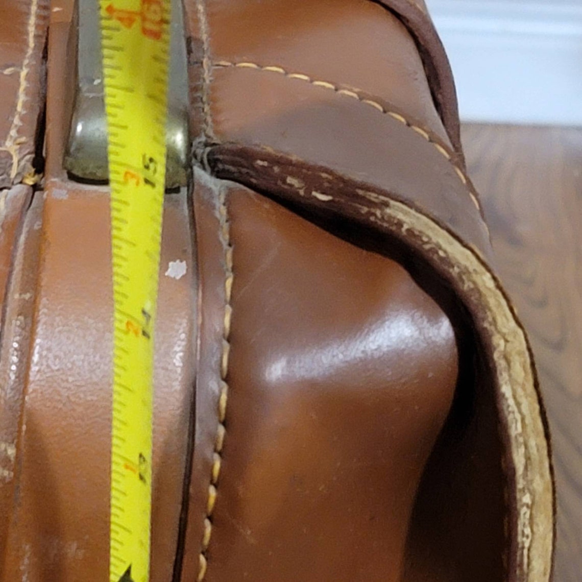 1940s Leather Suitcase With Dividers Luggage Travel Luggage Etsy
