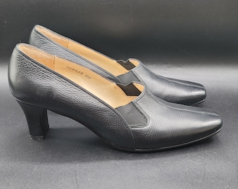 Vivienne Westwood T-BAR SHOES レザーヒール Vivienne Westwood T-bar Heels. London Punk. Black Leather