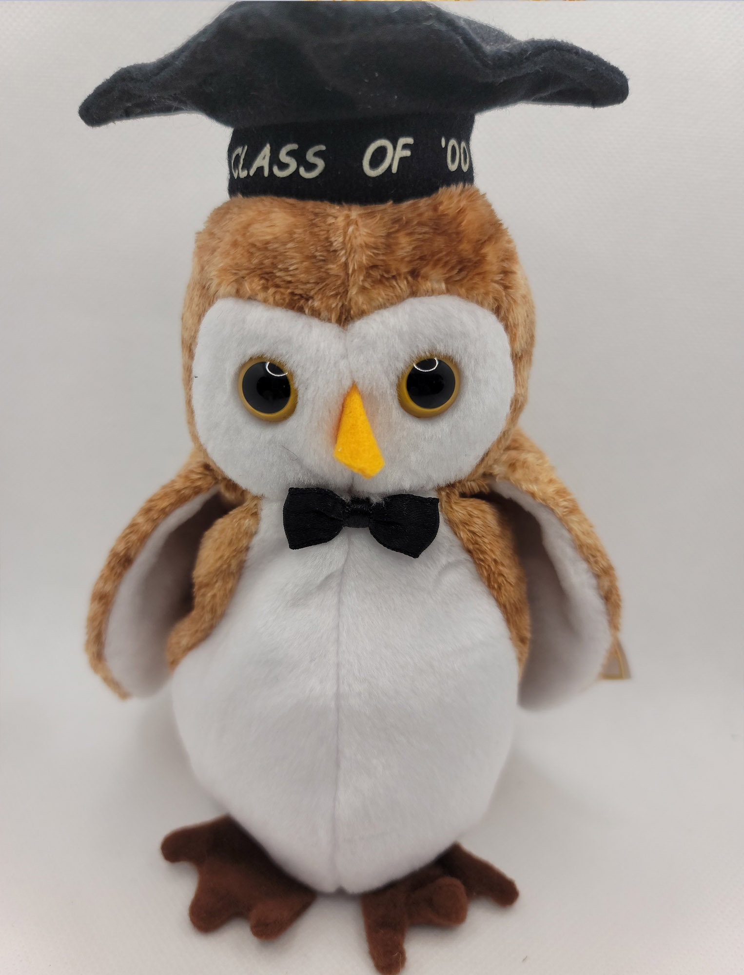 【希少•入手困難】tyビーニーベイビーズ フクロウぬいぐるみ　※限定品 TY ビーニーベイビーズ 賢いフクロウ ビーニーベイビーズ