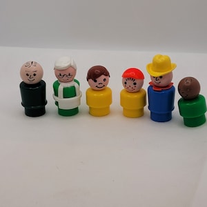 Vintage Fisher Price Character Toys