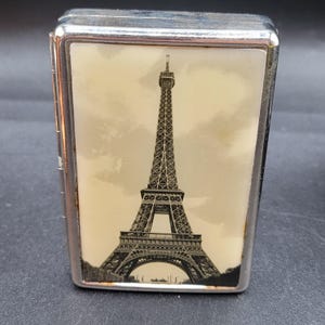 Business Card Holder, Paris Eiffel Tower Case