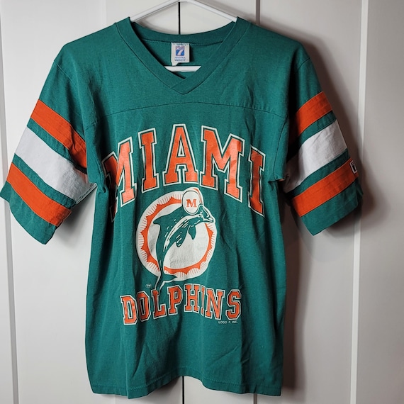Vintage Miami Dolphin T Shirt Logo 7 Green Size Small - Etsy