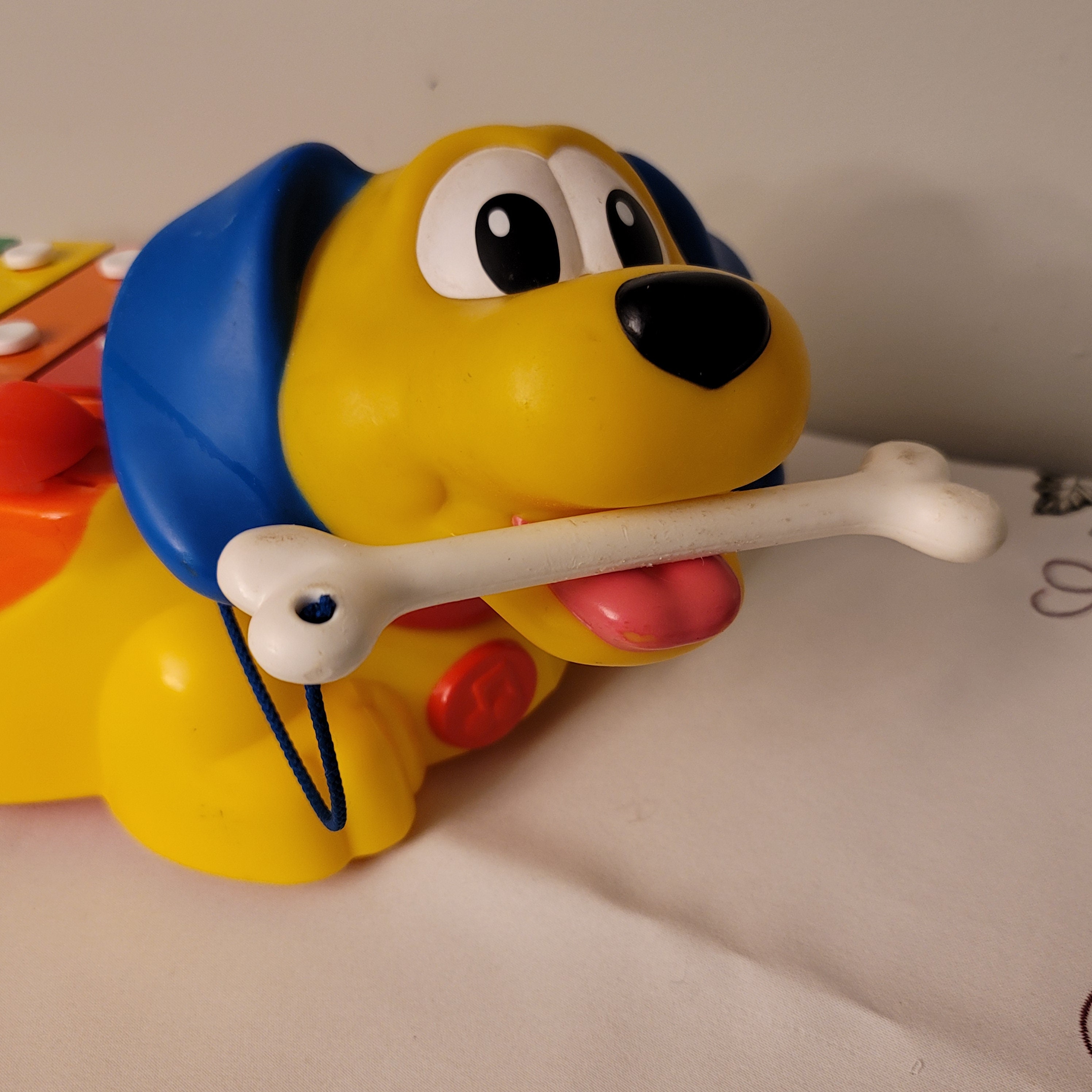 Fisher Price Dog Xylophone With Dog Bone Vintage 2002 Etsy