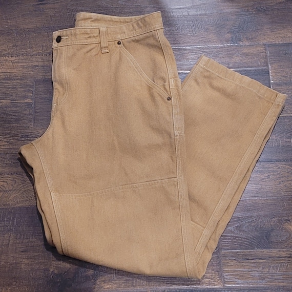 Patagonia Buckle Back Double Knee Pants Women's Sz 18 Tan - Etsy
